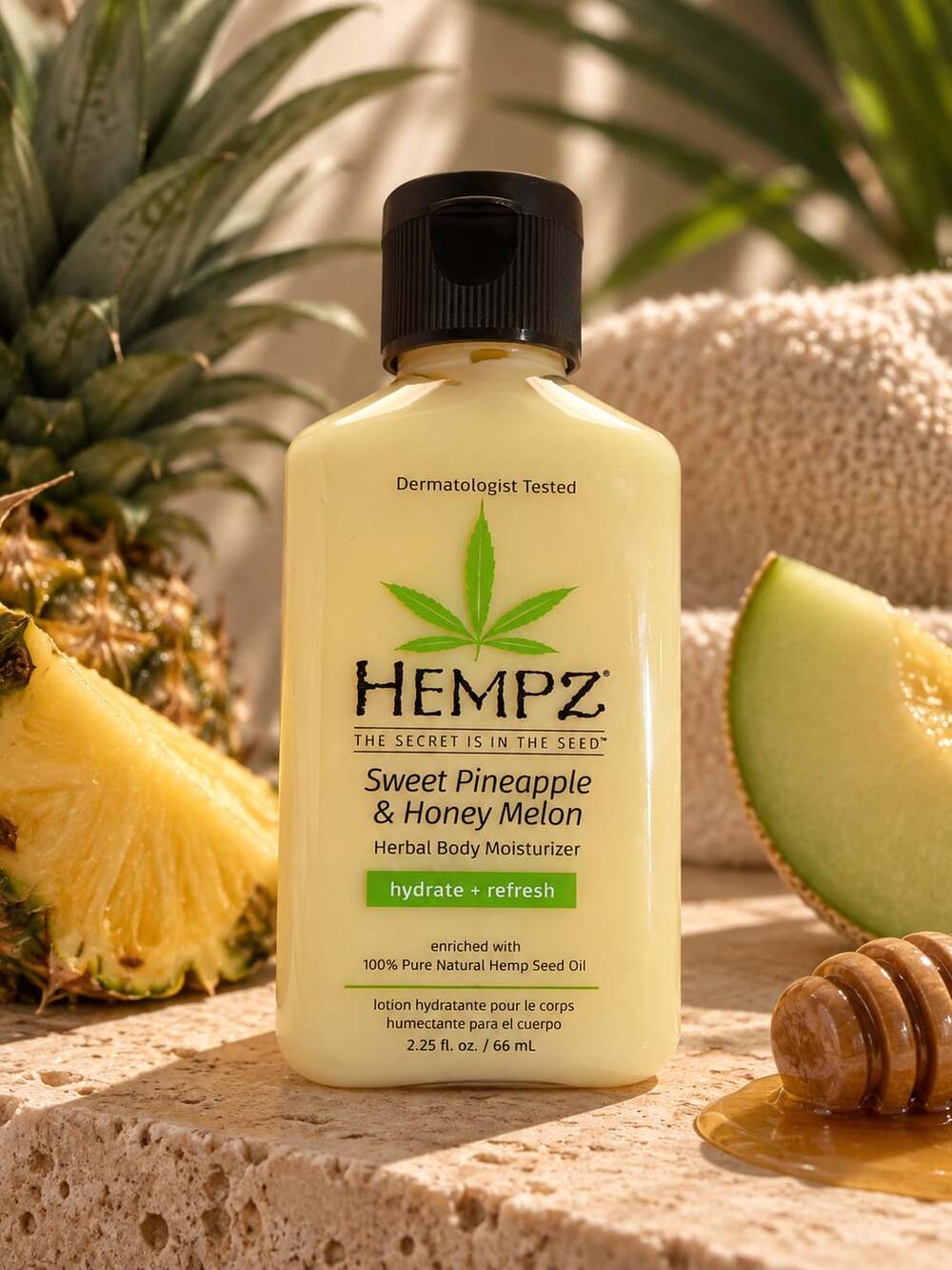 Hempz Sweet Pineapple & Honey Melon Herbal Moisturizer Mini,